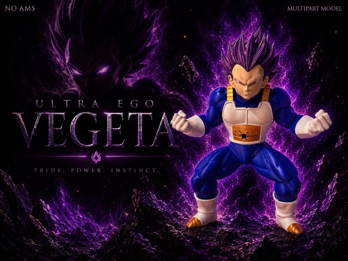 Ultra Ego Vegeta Multipart (NO AMS) - 1