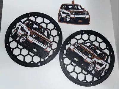 grills for the audio system