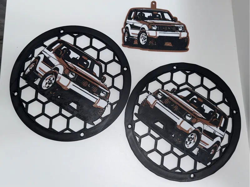 grills for the audio system