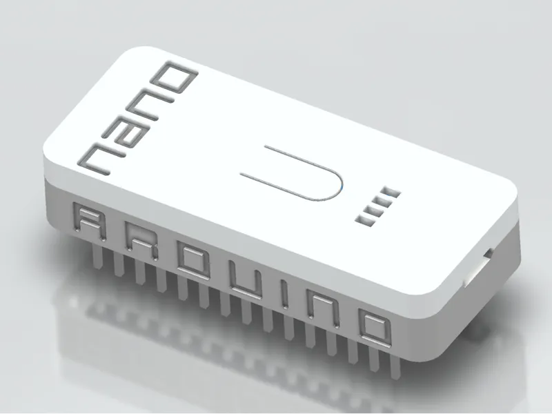 Arduino Nano Slim Snap-fit Case