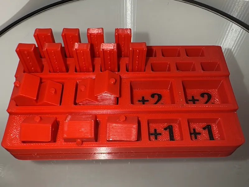 Catan Bookcase Edition Player Pieces Holder 
