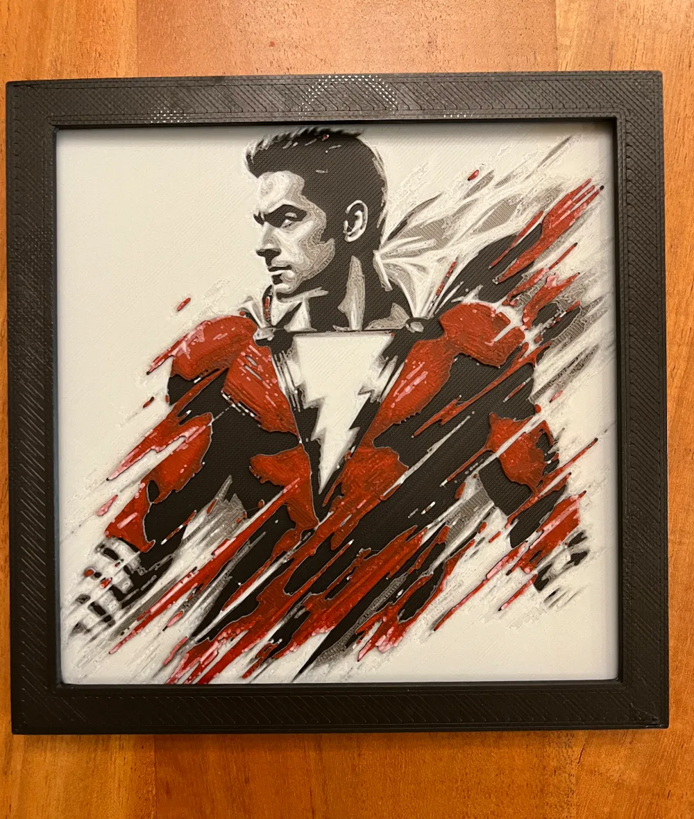 Shazam in Red