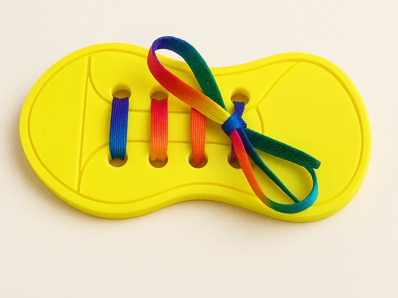 Learn-to-Tie Shoe Lace Trainer