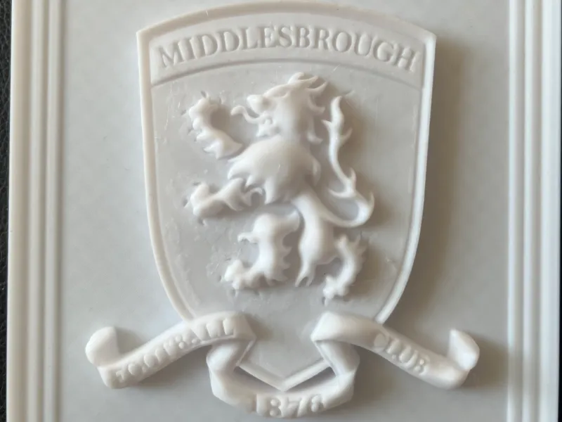 Middlesbrough Framed Relief