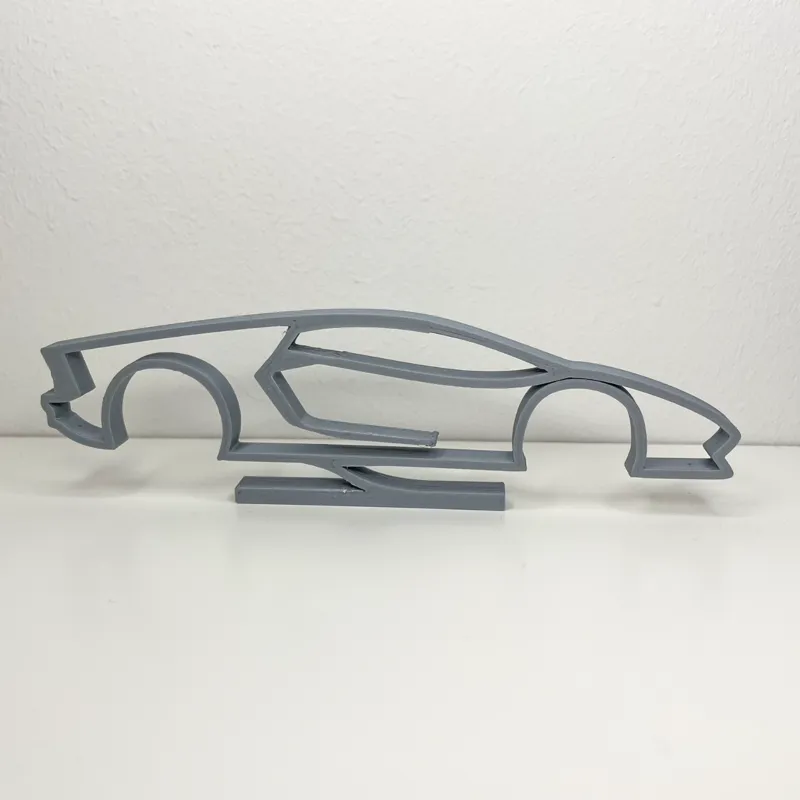 Lamborghini Aventador silhouette