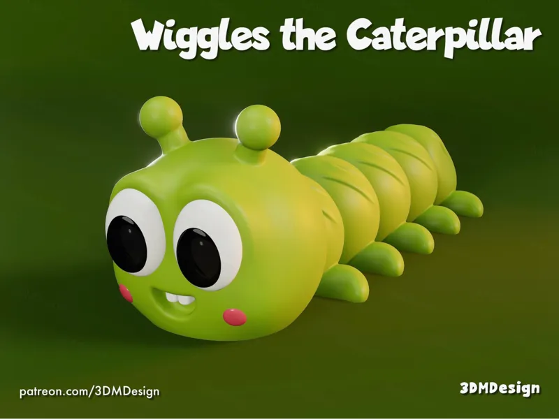 Wiggles the Articulated Caterpillar