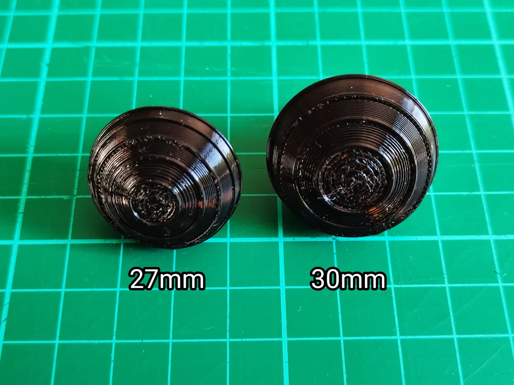 Rod Button Rubber Fishing Rod Butt Button (3/8 BSF Thread) - Free 3D Print Model ...