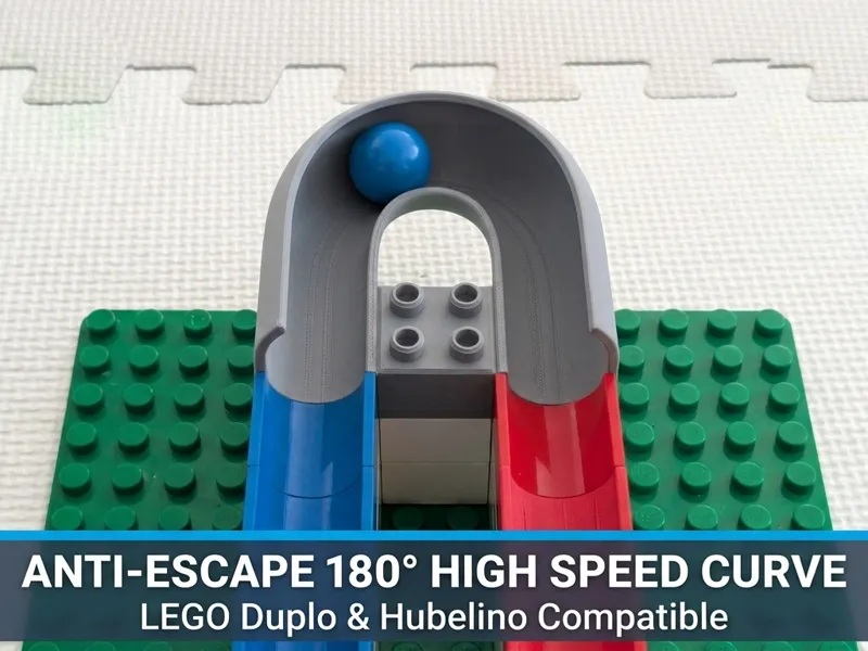 Anti Escape High Speed 180 Curve Duplo Hubelino