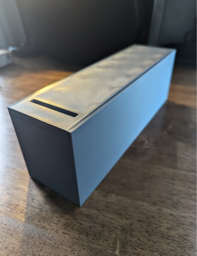 Simple Sliding Top Box