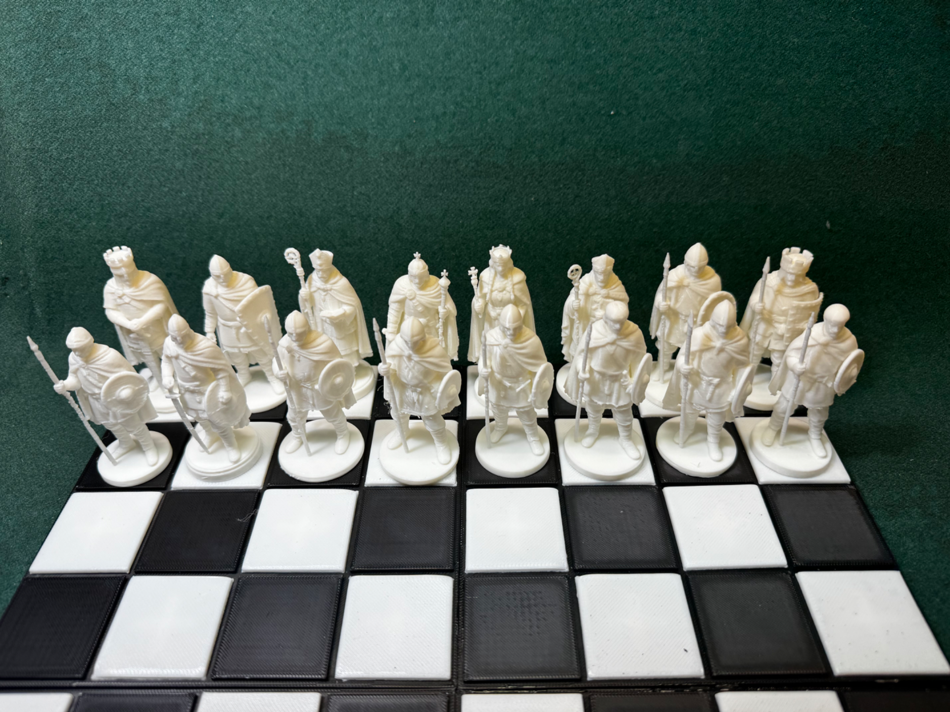 Chess Set Theme: Anglo-Saxon Army with NO Markers