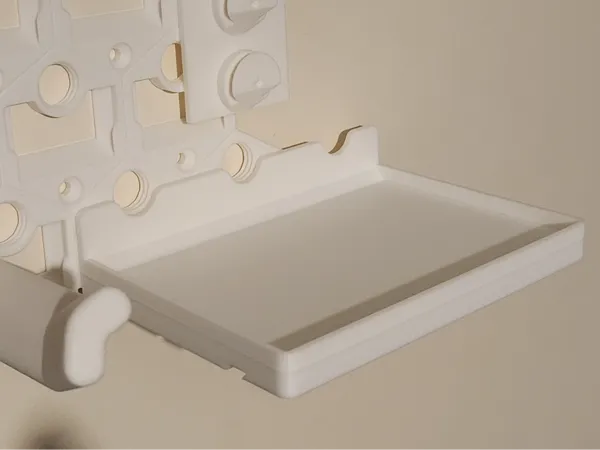 Étagère plate 3x2 à rebord pour GOEWS