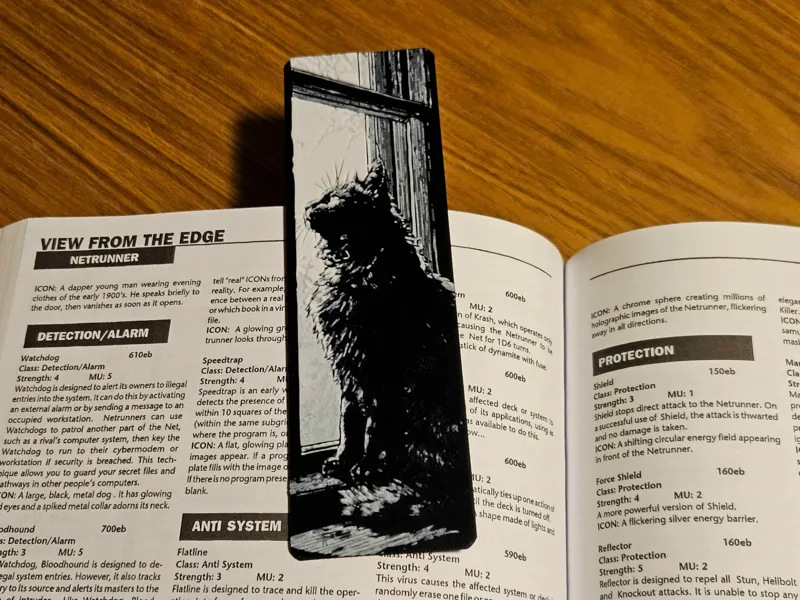 Cat on the Windowsill - Bookmark