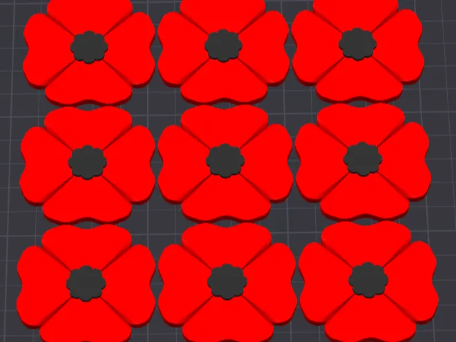 Flat Poppy Model