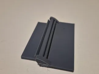 Compact Print-in-Place Hinge