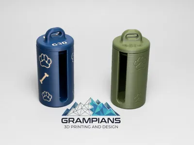 Compact Dog Poo Bag Holder