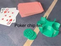 chip holder with one of each chip