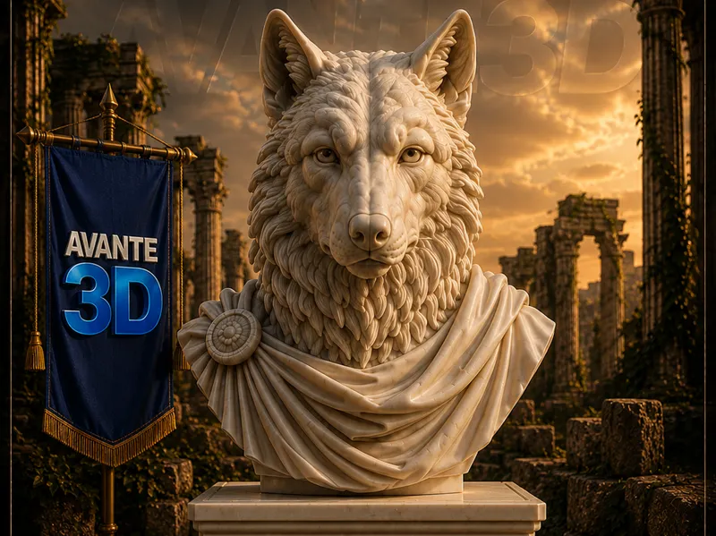 Busto Resiliencia Avante3D