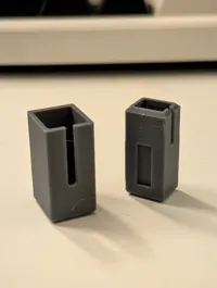 0.2mm layer, 2 walls, 30% infill - Smoother sliding, A1