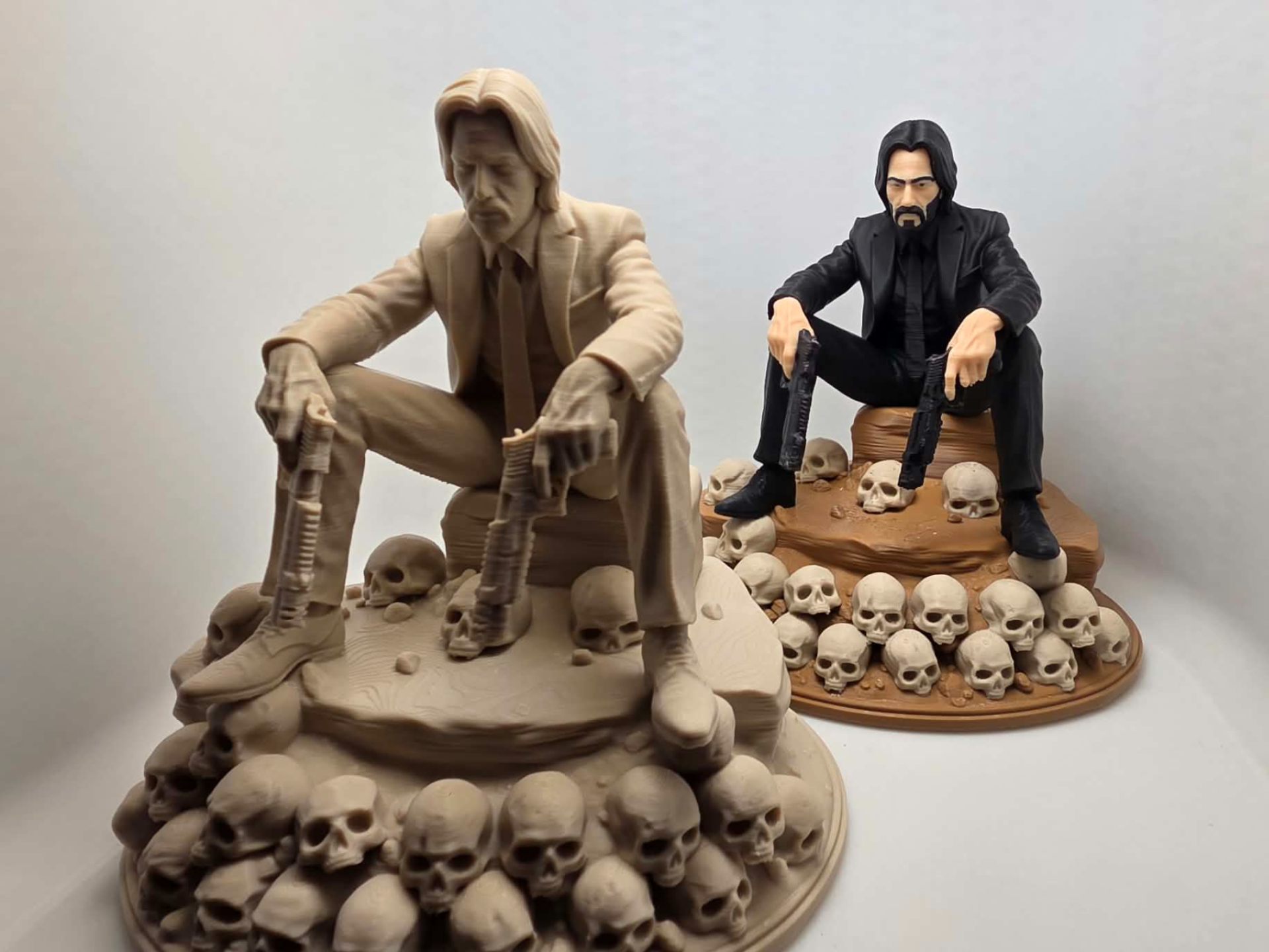 John Wick figurine (AMS) 3D model