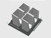 4 units (0.2mm layer, 2 walls, 15% infill)