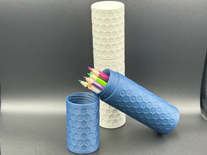 Honeycomb Pencil Case