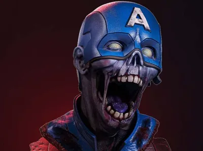 Zombie Capt. America