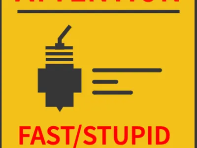 Funny ATTENTION sign