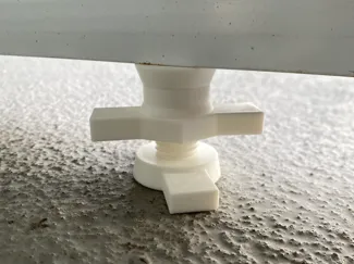 height adjustable balcony door stopper, 5cm