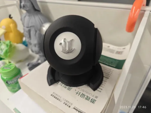 Sphère de matériaux Unreal Engine