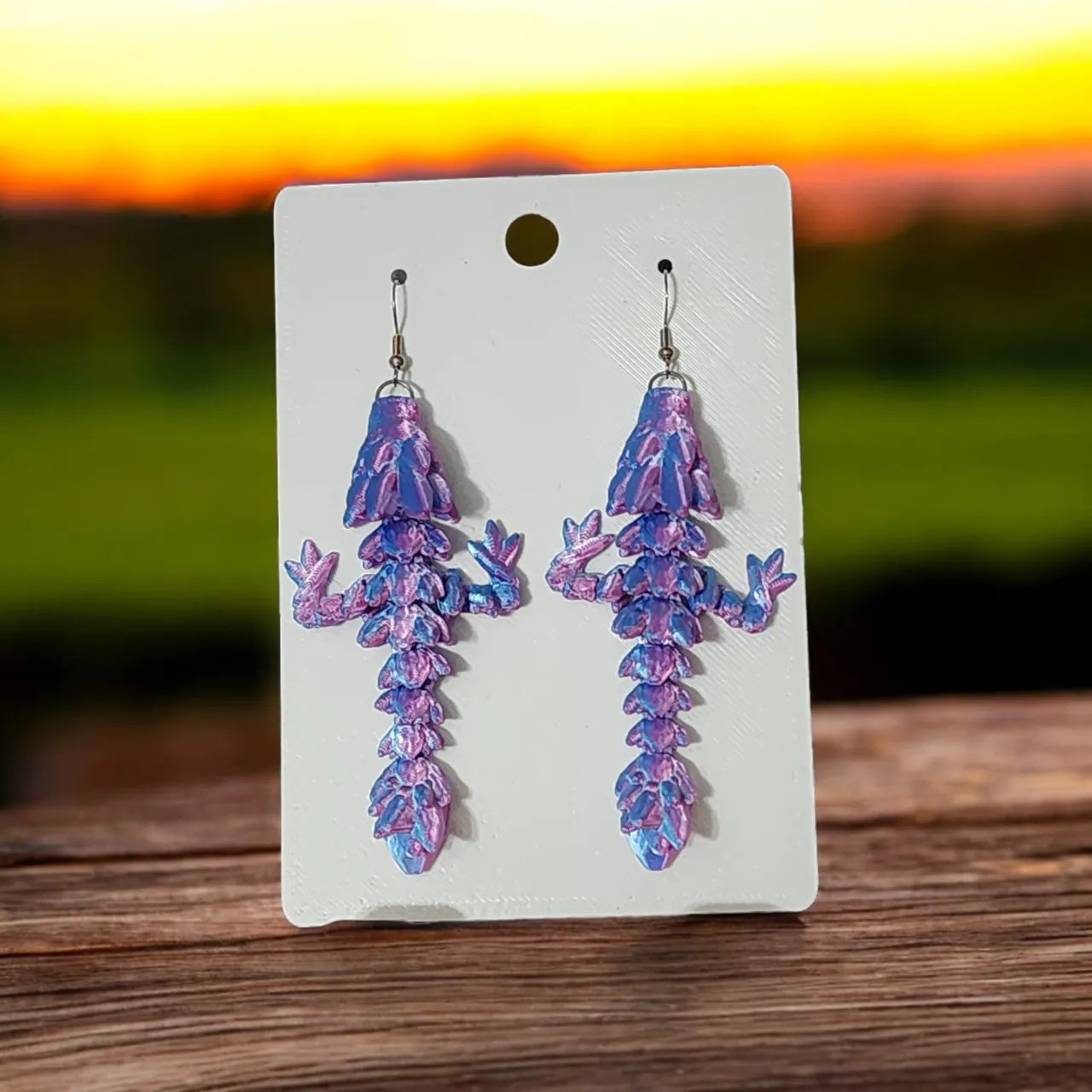 Earring Backing Card (Hanging) view 2