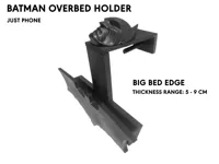 Big Bed Edge (5-9 cm), Phone Only, No Support