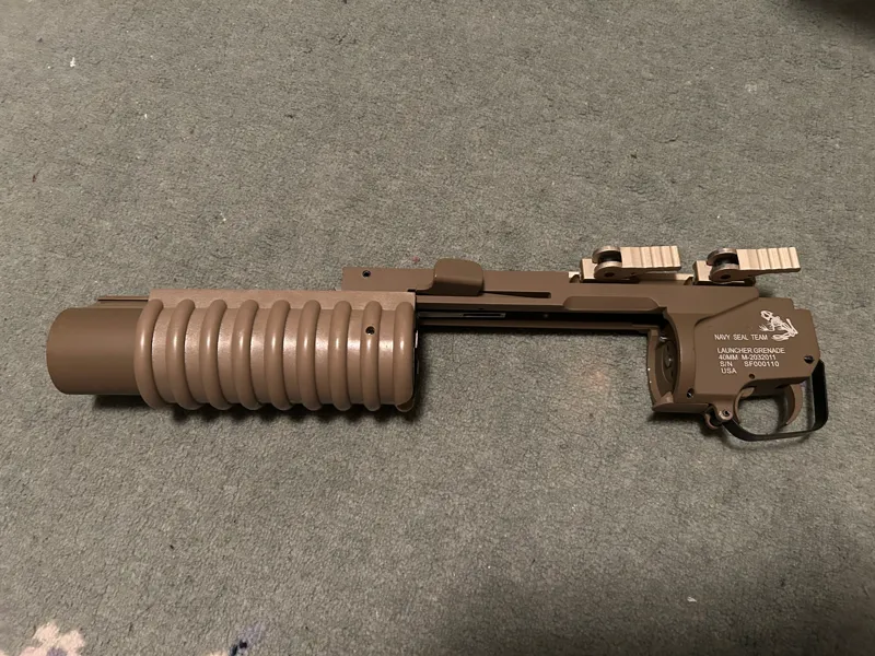 Airsoft Short M203 mod to allow long shells to fit