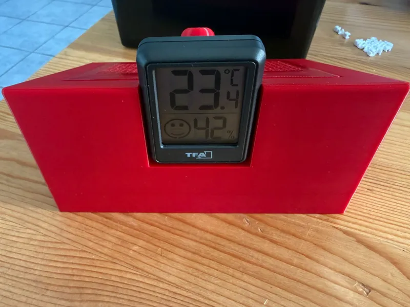Upgrade: IKEA 365+ (10.6L)  TFA Hygrometer Mount