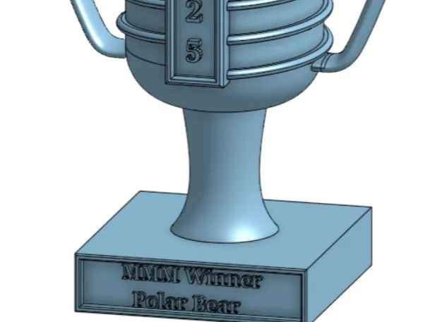 March Mammal Madness Trophy 2025