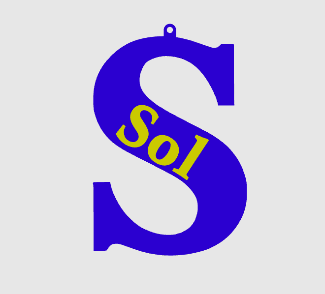 Miniatura 4 do modelo 3D Keychain with name 