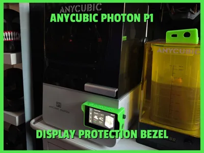 Anycubic Photon P1 Display Protection Bezel