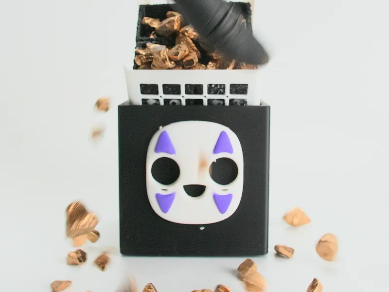 No Face Pixel Storage Box & Planter (Gridfinity!)