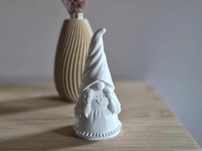 Modern Minimalist Scandinavian Gnome Woman Decor
