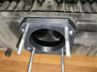 0.2 mm layer height, 100% infill, flat surface
