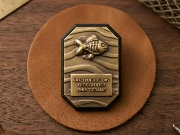 The "Honest" Fisherman's Wall Trophy - 7g Goldfish