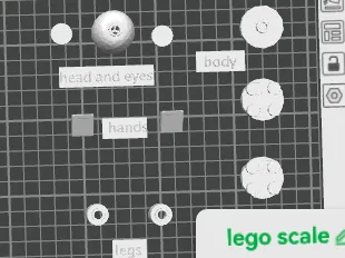 l3go R.E.P.O fugure