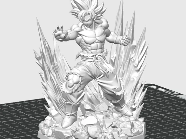 Goku ultra instinct epic figure Dragon Ball