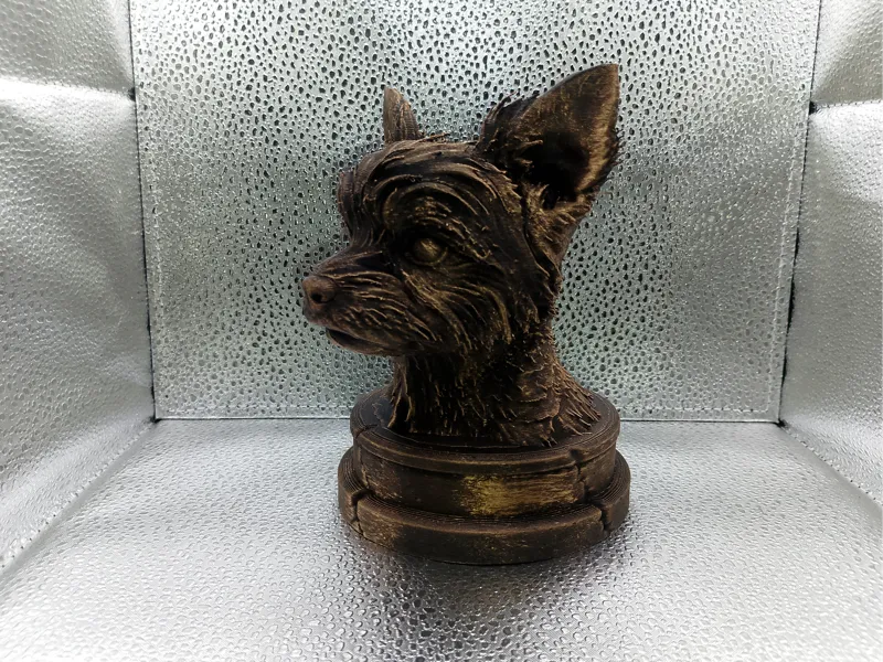 Chorkie Bust
