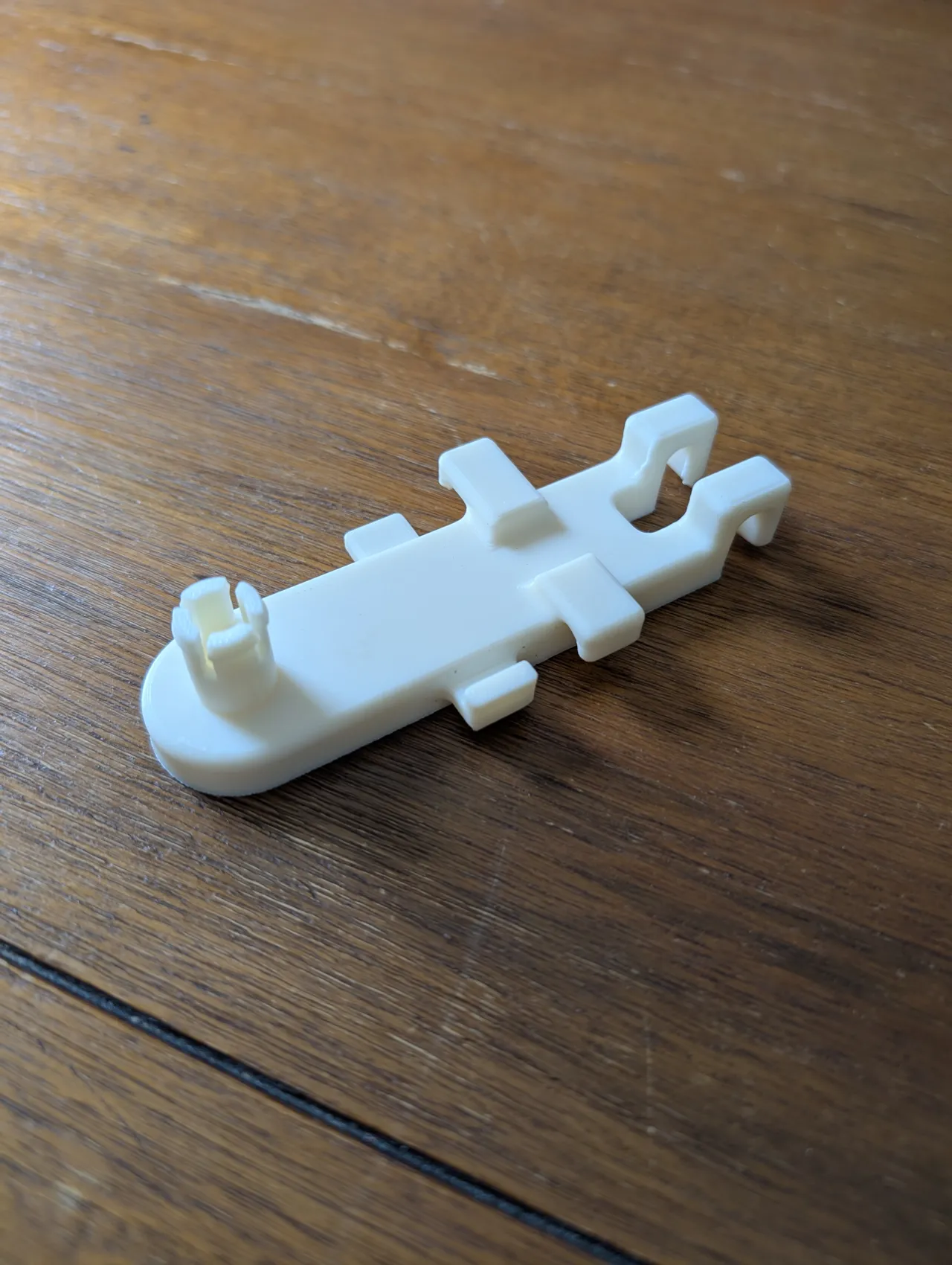 old dishwasher roller bracket repair view 2