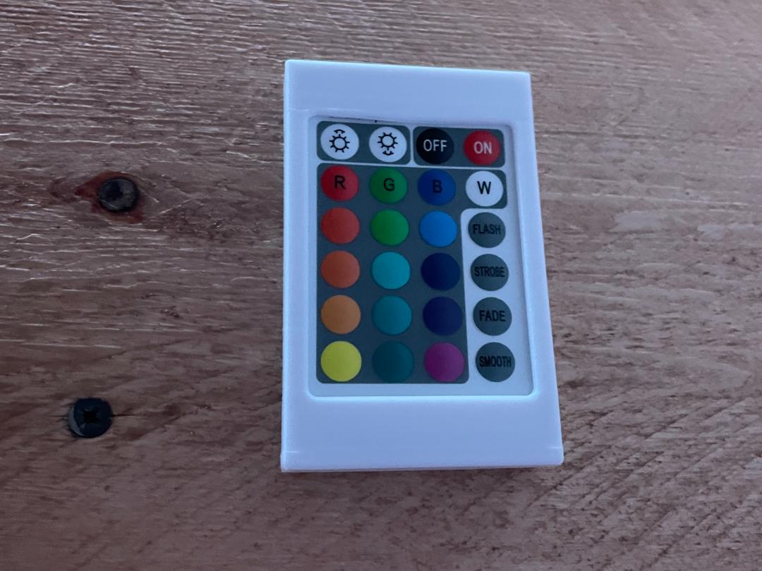 SUPPORTO A PARETE TELCOMANDO LED 