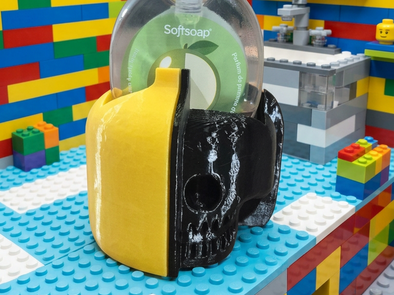 Half Skull Brick Style (Soft Soap) Cover