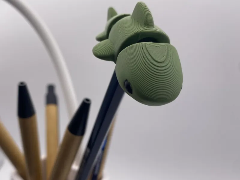 Cute Flexi Shark Pencil Topper 