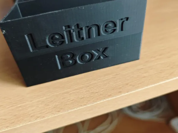 Boîte Leitner à 7 compartiments