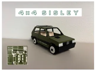 Fiat panda 4x4 sisley kitcard