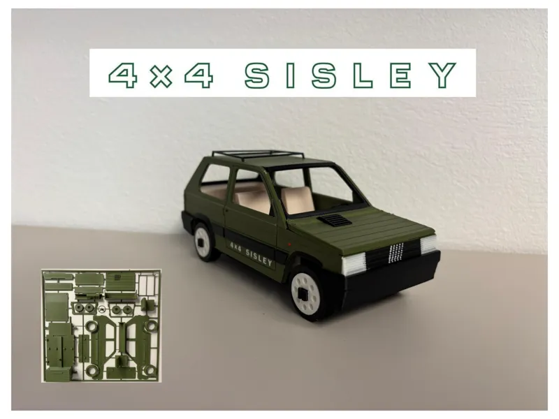 Fiat panda 4x4 sisley kitcard